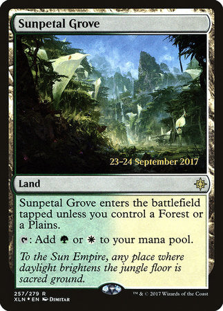 Sunpetal Grove [Ixalan Promos] | Rook's Games and More