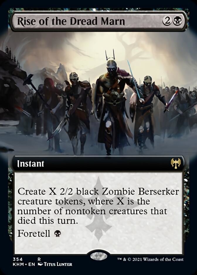 Rise of the Dread Marn (Extended Art) [Kaldheim] | Rook's Games and More