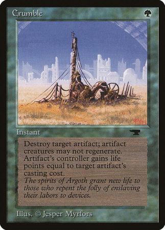 Crumble [Antiquities] | Rook's Games and More