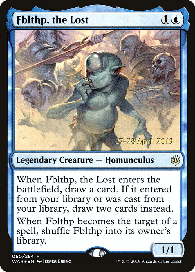 Fblthp, the Lost  [War of the Spark Prerelease Promos] | Rook's Games and More