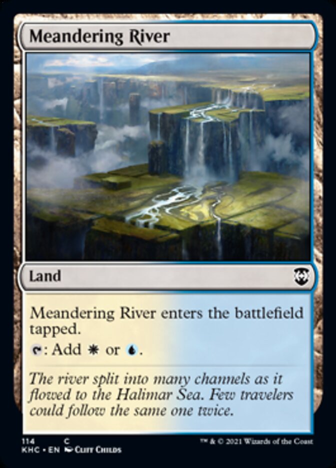 Meandering River [Kaldheim Commander] | Rook's Games and More