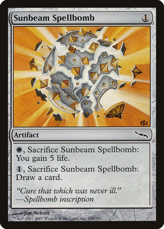 Sunbeam Spellbomb [Mirrodin] | Rook's Games and More