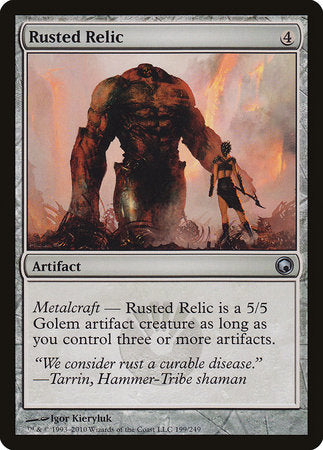 Rusted Relic [Scars of Mirrodin] | Rook's Games and More