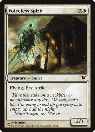 Voiceless Spirit [Innistrad] | Rook's Games and More
