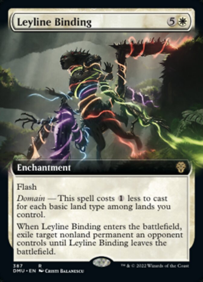 Leyline Binding (Extended Art) [Dominaria United] | Rook's Games and More