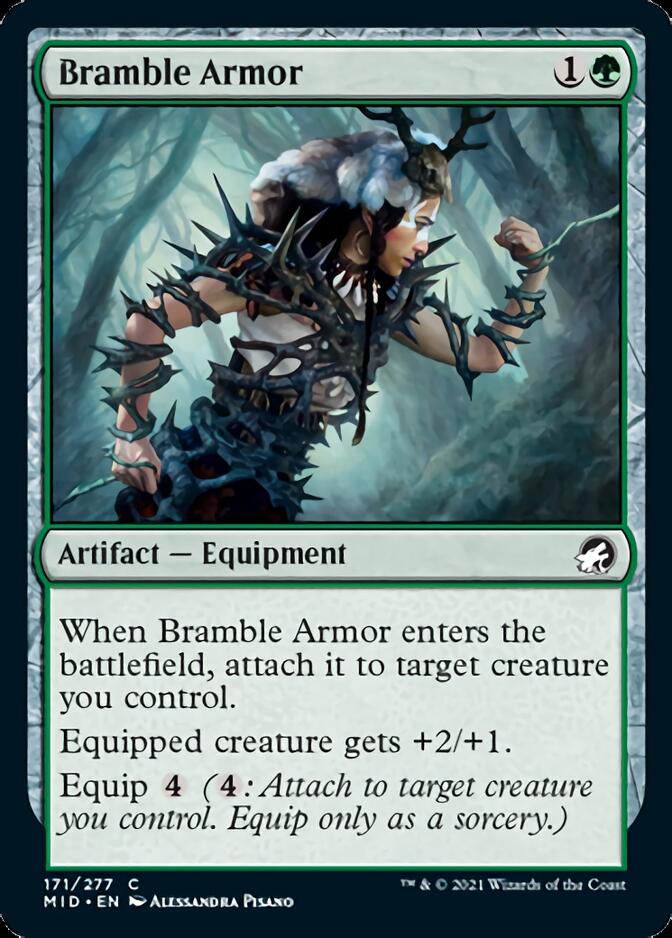 Bramble Armor [Innistrad: Midnight Hunt] | Rook's Games and More