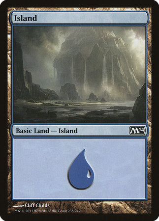 Island (235) [Magic 2014] | Rook's Games and More