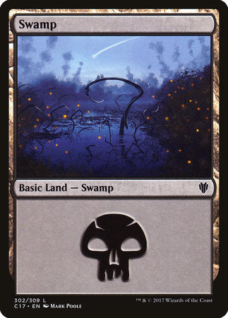 Swamp (302) [Commander 2017] | Rook's Games and More