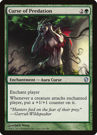 Curse of Predation [Commander 2013] | Rook's Games and More