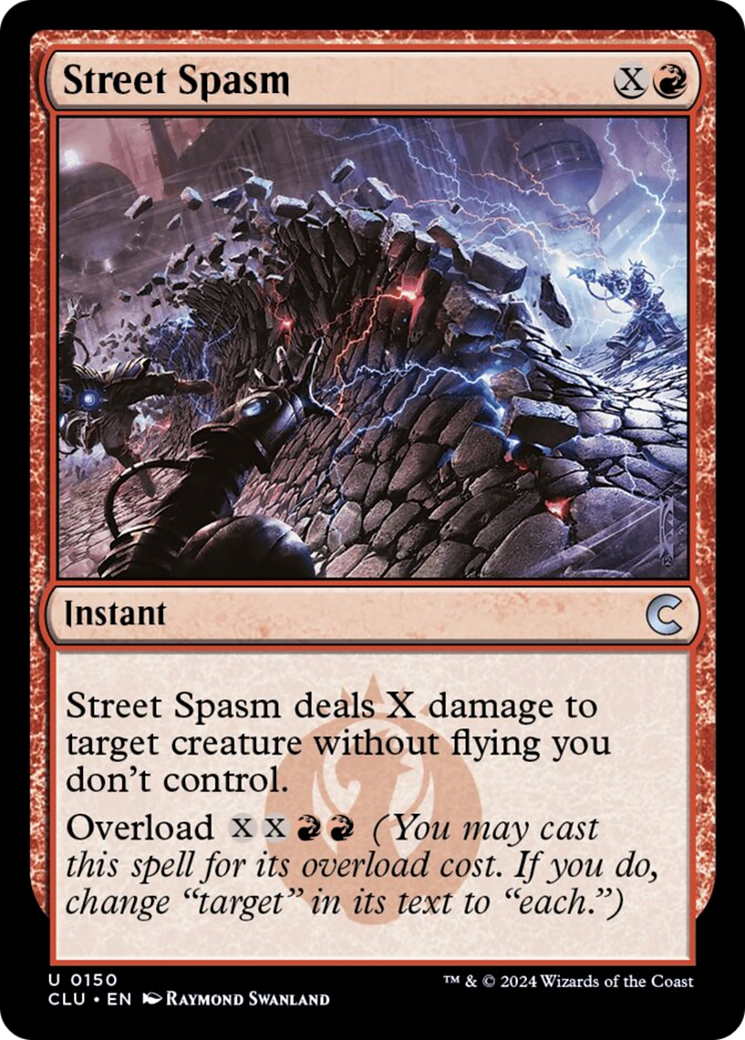 Street Spasm [Ravnica: Clue Edition] | Rook's Games and More