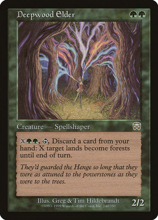 Deepwood Elder [Mercadian Masques] | Rook's Games and More