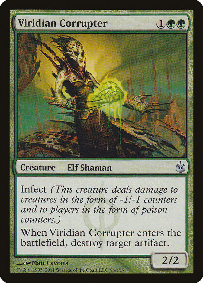 Viridian Corrupter [Mirrodin Besieged] | Rook's Games and More