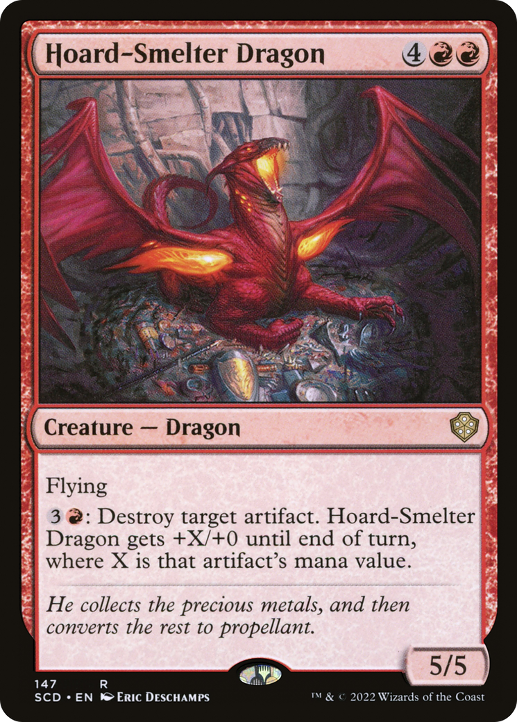 Hoard-Smelter Dragon [Starter Commander Decks] | Rook's Games and More