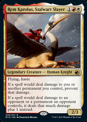Rem Karolus, Stalwart Slayer [Innistrad: Midnight Hunt]