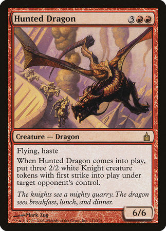 Hunted Dragon [Ravnica: City of Guilds] | Rook's Games and More