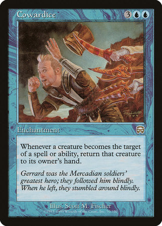Cowardice [Mercadian Masques] | Rook's Games and More