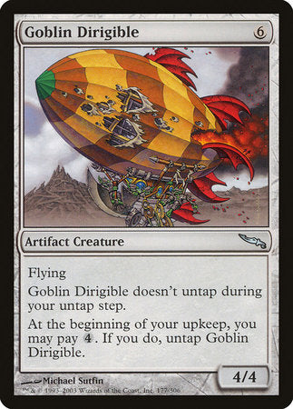 Goblin Dirigible [Mirrodin] | Rook's Games and More