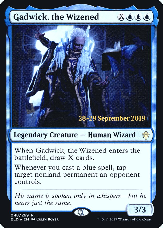 Gadwick, the Wizened  [Throne of Eldraine Prerelease Promos] | Rook's Games and More