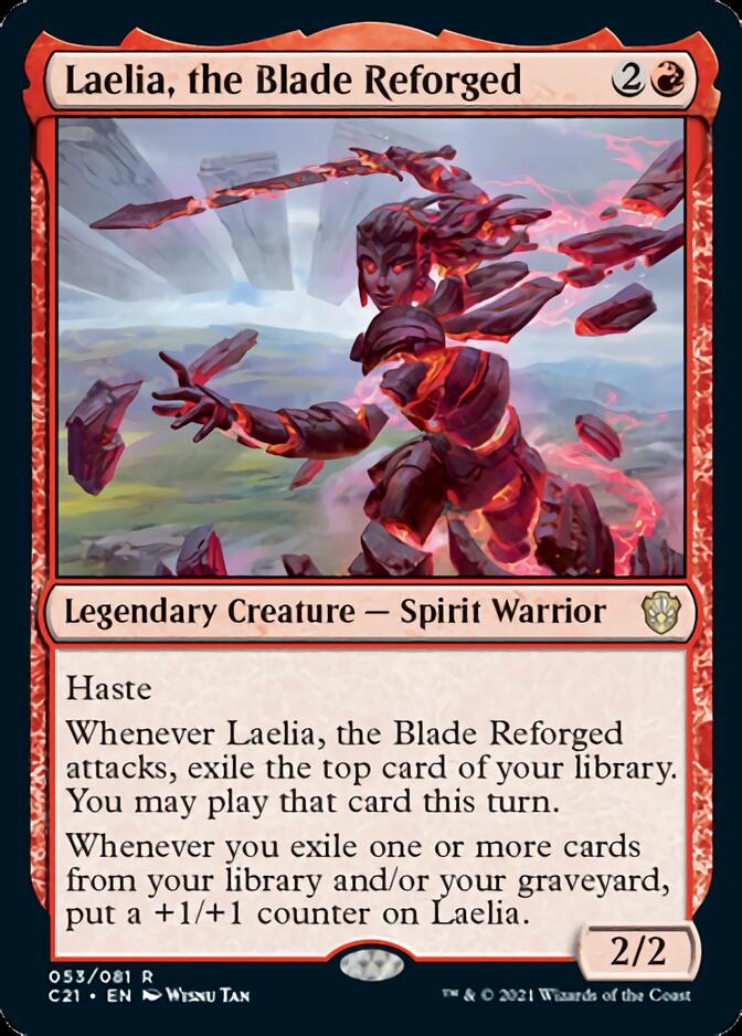 Laelia, the Blade Reforged [Commander 2021] | Rook's Games and More