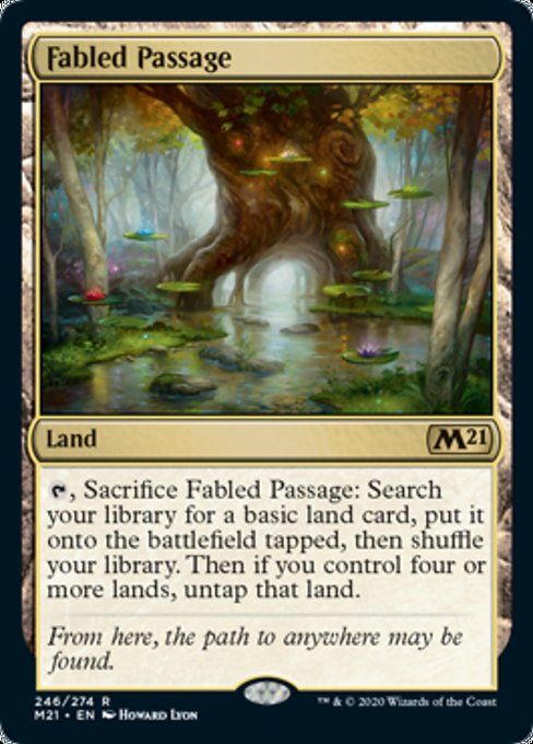 Fabled Passage [Core Set 2021] | Rook's Games and More