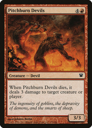 Pitchburn Devils [Innistrad] | Rook's Games and More