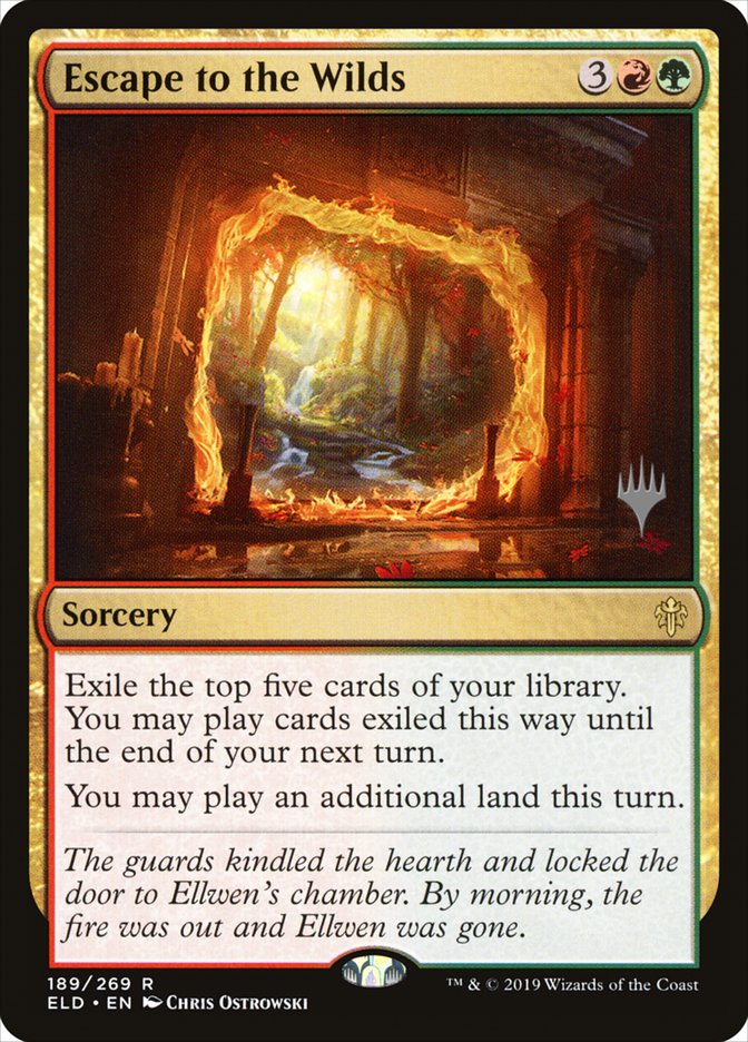 Escape to the Wilds (Promo Pack) [Throne of Eldraine Promos] | Rook's Games and More