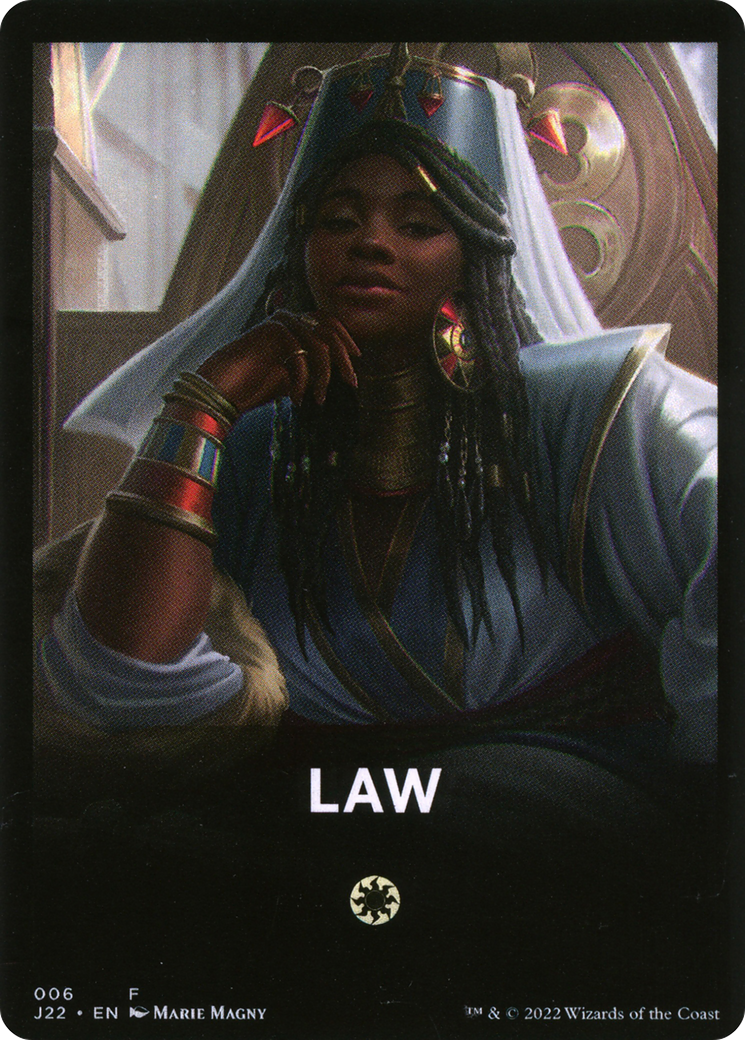 Law Theme Card [Jumpstart 2022 Front Cards] | Rook's Games and More