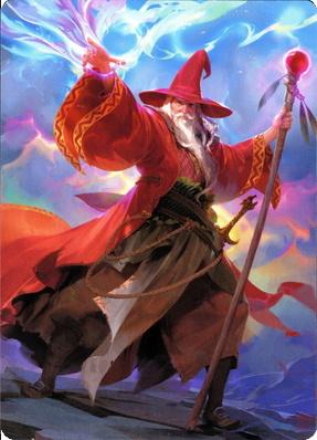 Elminster Art Card (36) [Commander Legends: Battle for Baldur's Gate Art Series] | Rook's Games and More