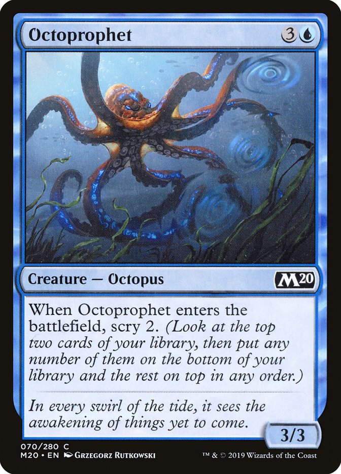 Octoprophet [Core Set 2020] | Rook's Games and More