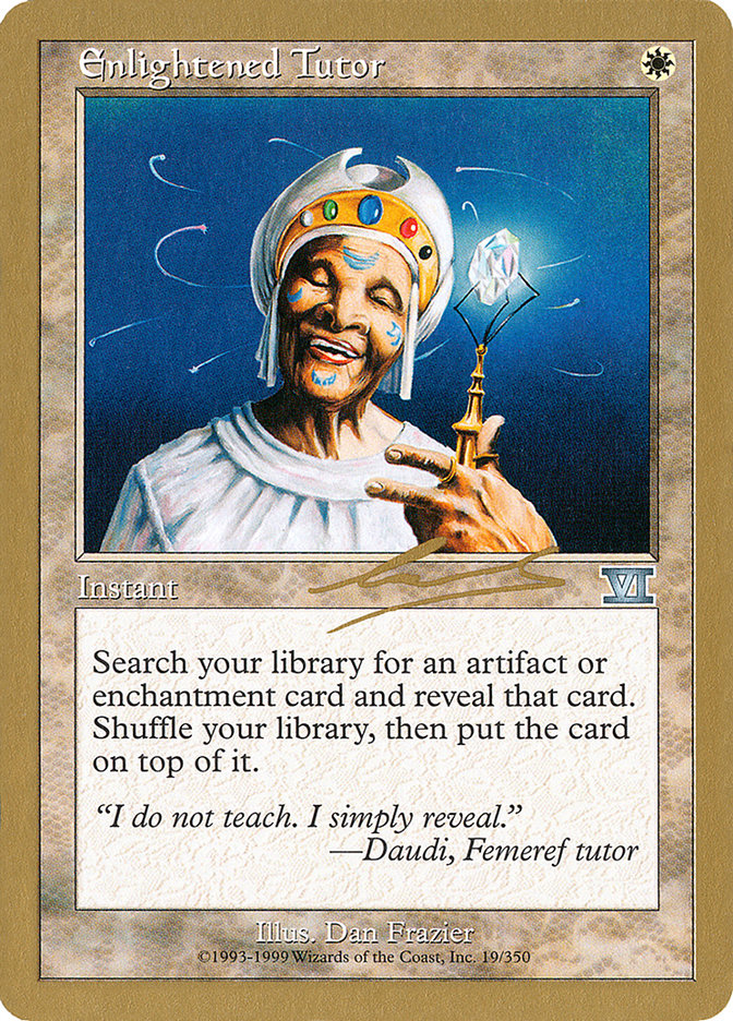 Enlightened Tutor (Nicolas Labarre) [World Championship Decks 2000] | Rook's Games and More