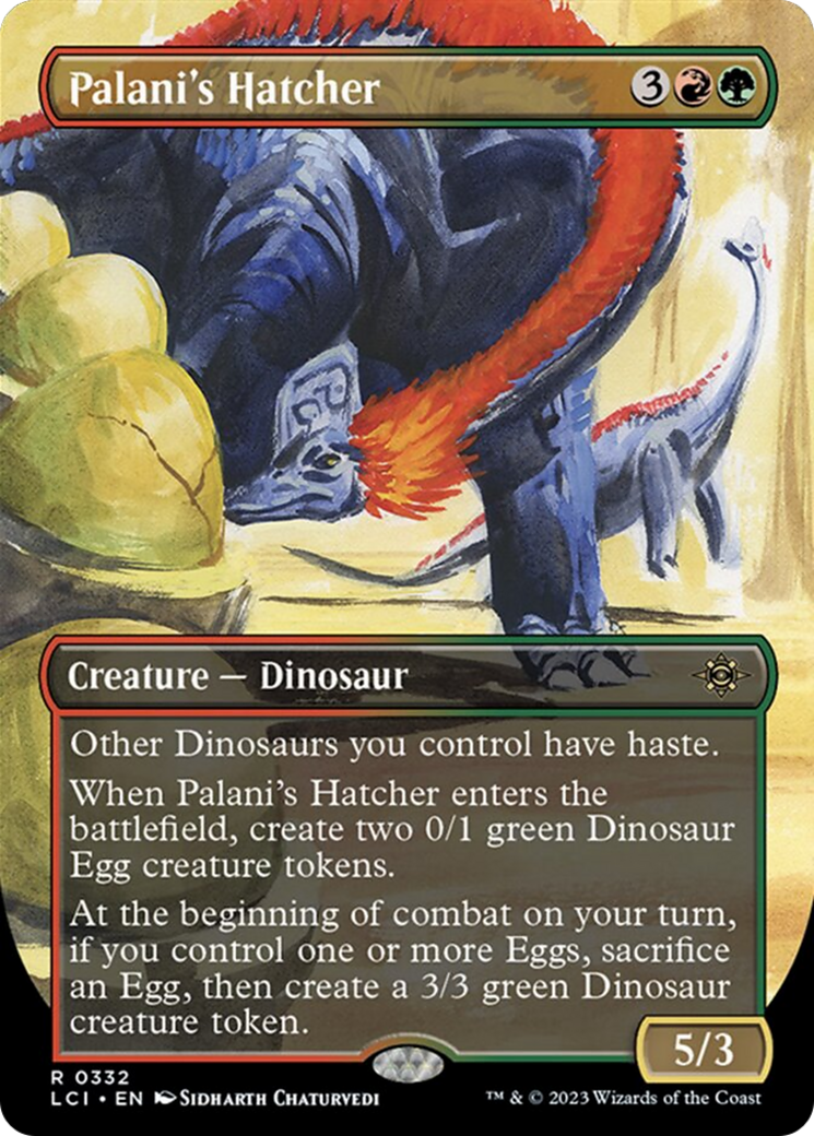 Palani's Hatcher (Borderless) [The Lost Caverns of Ixalan] | Rook's Games and More
