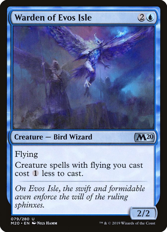 Warden of Evos Isle [Core Set 2020] | Rook's Games and More
