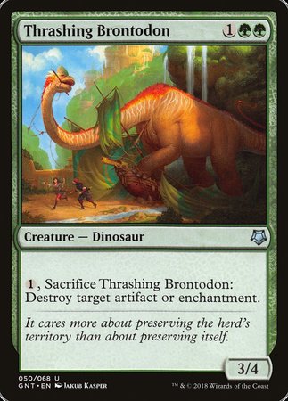 Thrashing Brontodon [Game Night] | Rook's Games and More