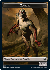 Ogre // Zombie Double-Sided Token [Starter Commander Decks] | Rook's Games and More