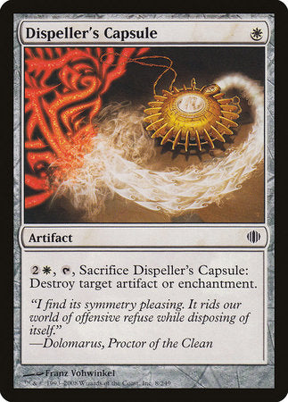 Dispeller's Capsule [Shards of Alara] | Rook's Games and More