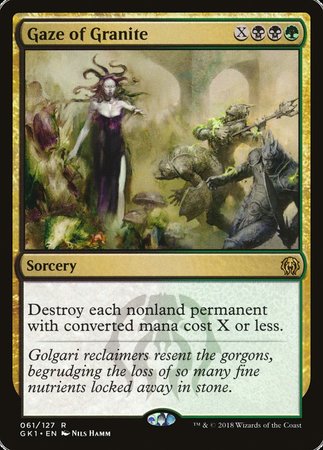 Gaze of Granite [GRN Guild Kit] | Rook's Games and More