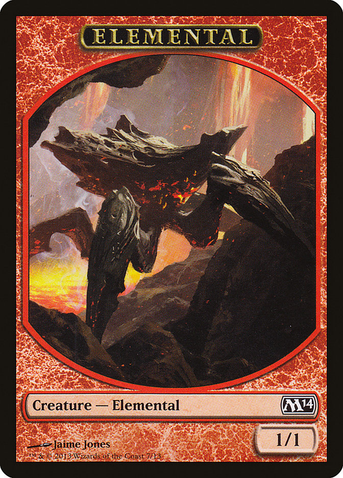 Elemental (7/13) [Magic 2014 Tokens] | Rook's Games and More