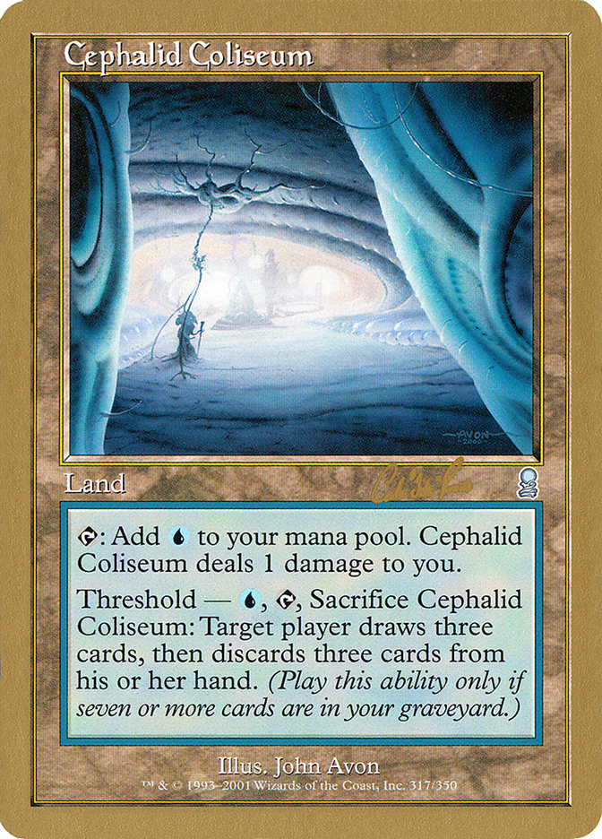 Cephalid Coliseum (Carlos Romao) [World Championship Decks 2002] | Rook's Games and More