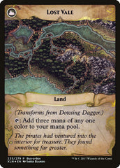 Dowsing Dagger // Lost Vale (Buy-A-Box) [Ixalan Treasure Chest] | Rook's Games and More