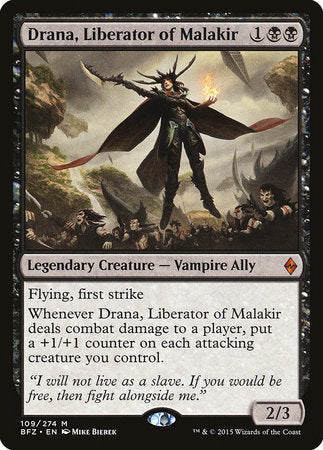 Drana, Liberator of Malakir [Battle for Zendikar] | Rook's Games and More