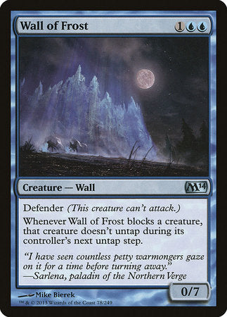 Wall of Frost [Magic 2014] | Rook's Games and More