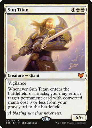 Sun Titan [Commander 2015] | Rook's Games and More