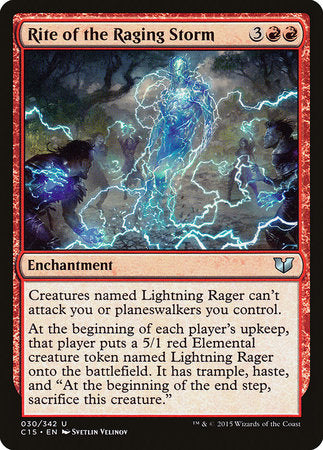 Rite of the Raging Storm [Commander 2015] | Rook's Games and More
