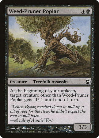 Weed-Pruner Poplar [Morningtide] | Rook's Games and More