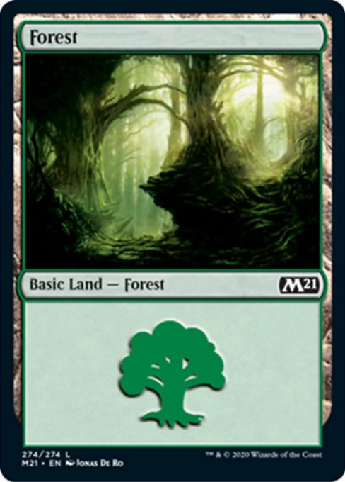 Forest (274) [Core Set 2021] | Rook's Games and More