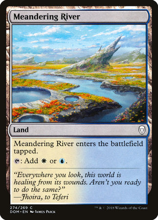 Meandering River [Dominaria] | Rook's Games and More