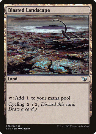 Blasted Landscape [Commander 2015] | Rook's Games and More