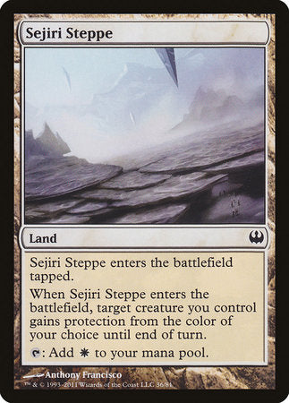 Sejiri Steppe [Duel Decks: Knights vs. Dragons] | Rook's Games and More