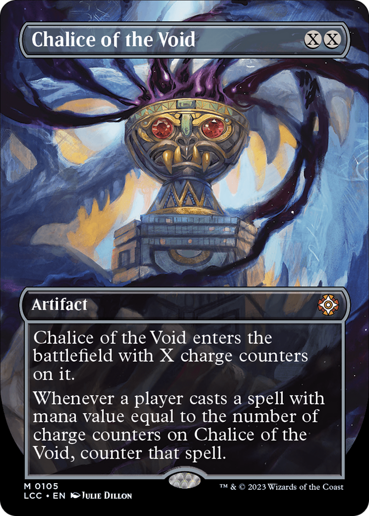 Chalice of the Void (Borderless) [The Lost Caverns of Ixalan Commander] | Rook's Games and More