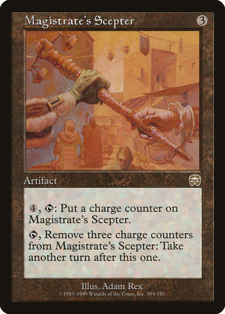 Magistrate's Scepter [Mercadian Masques] | Rook's Games and More